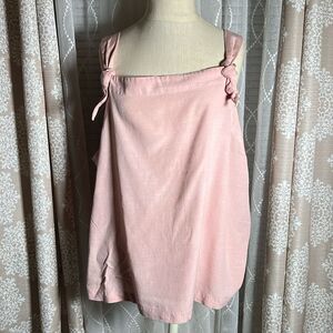 LC Lauren Conrad Pink Stap Top